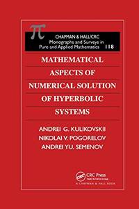 Mathematical Aspects of Numerical Solution of Hyperbolic Systems