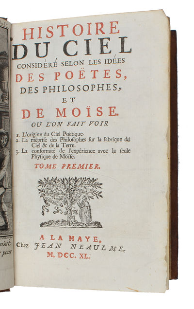 Histoire du Ciel considéré selon les idées des poëtes, des philosophes, et de Moise. 2 vols. (photo 2)