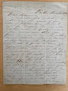 Letter from Edwin Percy Whipple to Elizabeth Oakes Smith, Praising her Writing and Excoriating the State of American Theater, 1851