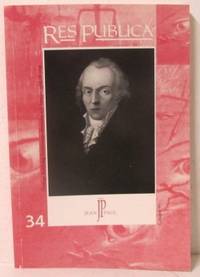 Res Publica 34. Tema: Jean Paul.
