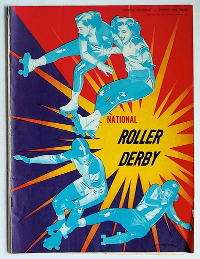Print Program for the Roller Derby