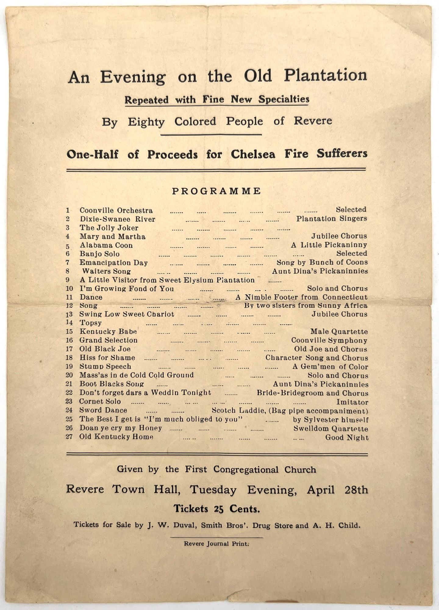 An Evening on the Old Plantation