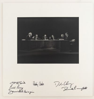 PHOTO FROM ‘THE TENTH ANNUAL REPORT OF THE SECRETARIES OF DEFENSE’ (1997) SIGNED 6x