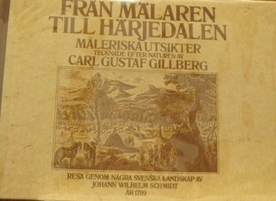 Från Mälaren till Härjedalen. Måleriska utsikter…