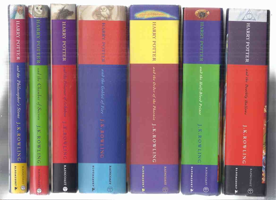 SEVEN Volumes Harry Potter & the Philosopher's Stone ( AKA Sorcerer's