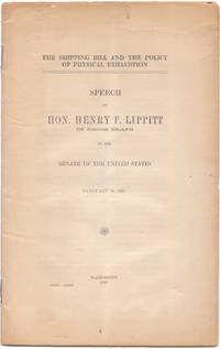 image of Speech of Hon. Henry F. Lippitt of Rhode Island in the U. S. Senate Feb. 16 , 1915