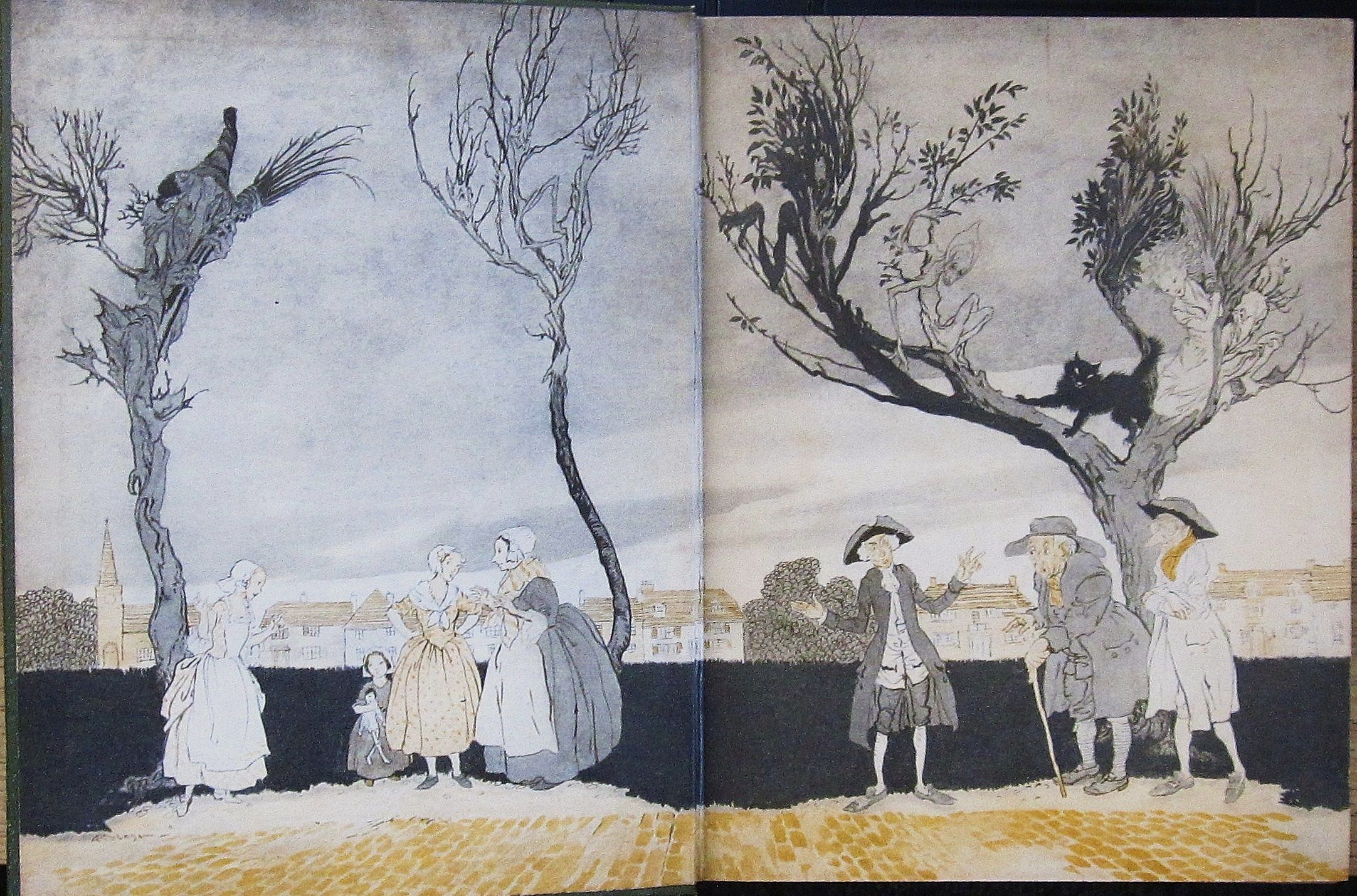 The Legend of Sleepy Hollow Illustrated by Arthur Rackham by Irving ...