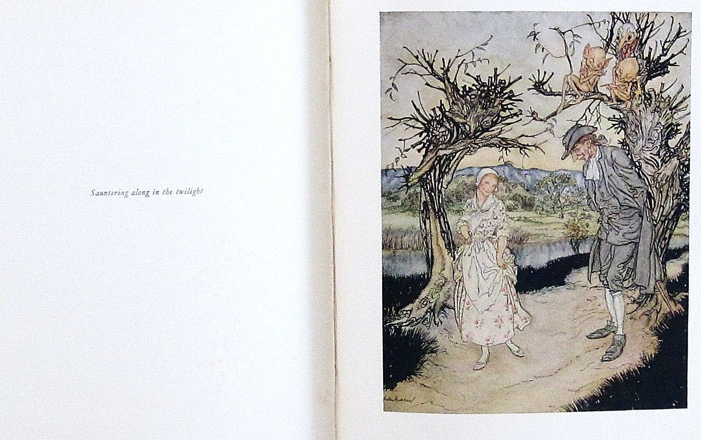 The Legend of Sleepy Hollow Illustrated by Arthur Rackham by Irving ...