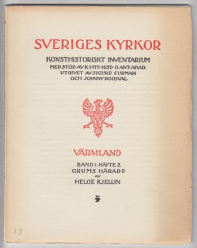 Kyrkor i Grums härad. Södra delen. [Segerstad och…