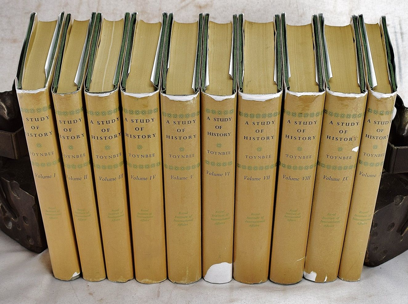 A Study of History (Ten Volumes) by Toynbee, Arnold | Hardcover 
