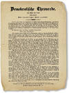 Demokratische Thronrede um 22sten Mai 1848 nicht gehalten. Dem demokratische Klubb gewidmet