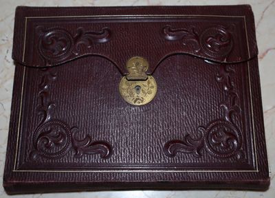 Portable Writing Desk or Case, Notebook and Photo Album
