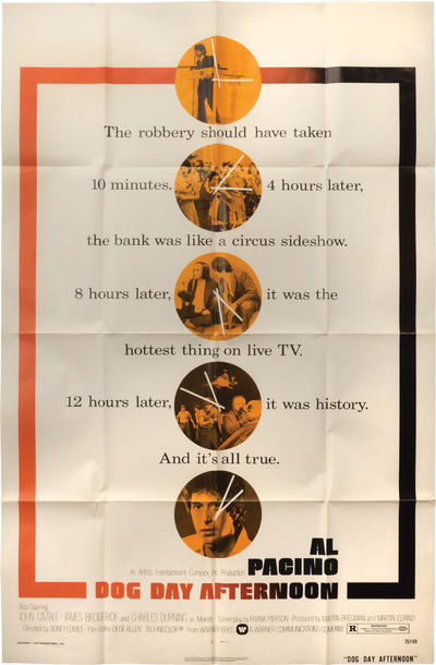 Dog Day Afternoon (Original one sheet poster for the 1975 film)