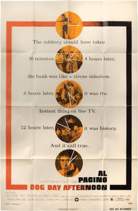 Dog Day Afternoon (Original one sheet poster for the 1975 film)