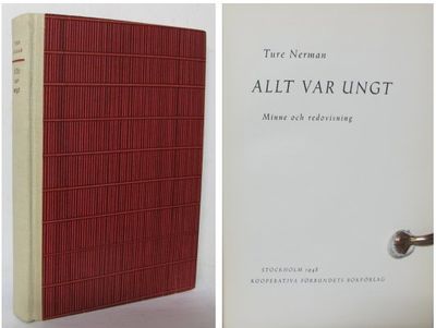 Allt var ungt.  Minne och redovisning.