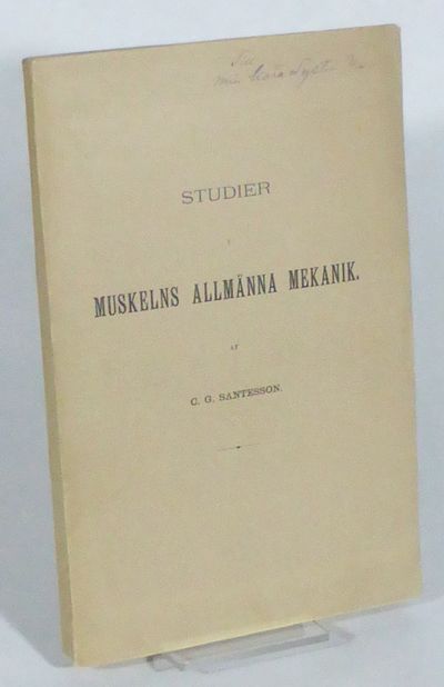 Studier i muskelns allmänna dynamik. Med 12…