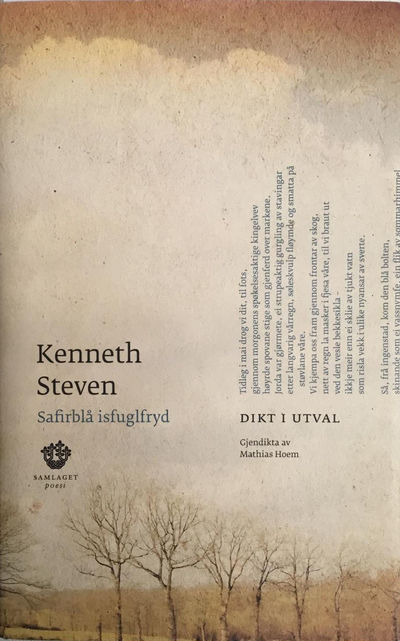 Safirblå isfuglfryd. Dikt i utval. Gjendikting…
