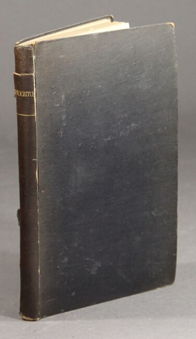 Theocriti carmina ex codicibus italis denuo a se c