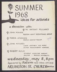 Summer 1968 ideas for activists [handbill]