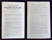 A Circular for 69,000 Acres Farming Land, Securing $20,000, 6 per Ct. 30- Year Bonds