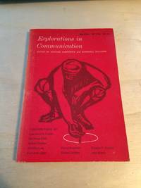 cover of Explorations in Communication: An Anthology