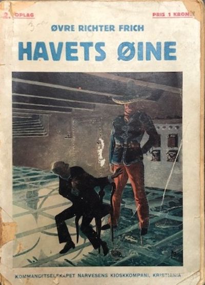 Havets øine. Roman av (....). 2. oplag - 10.tusen.