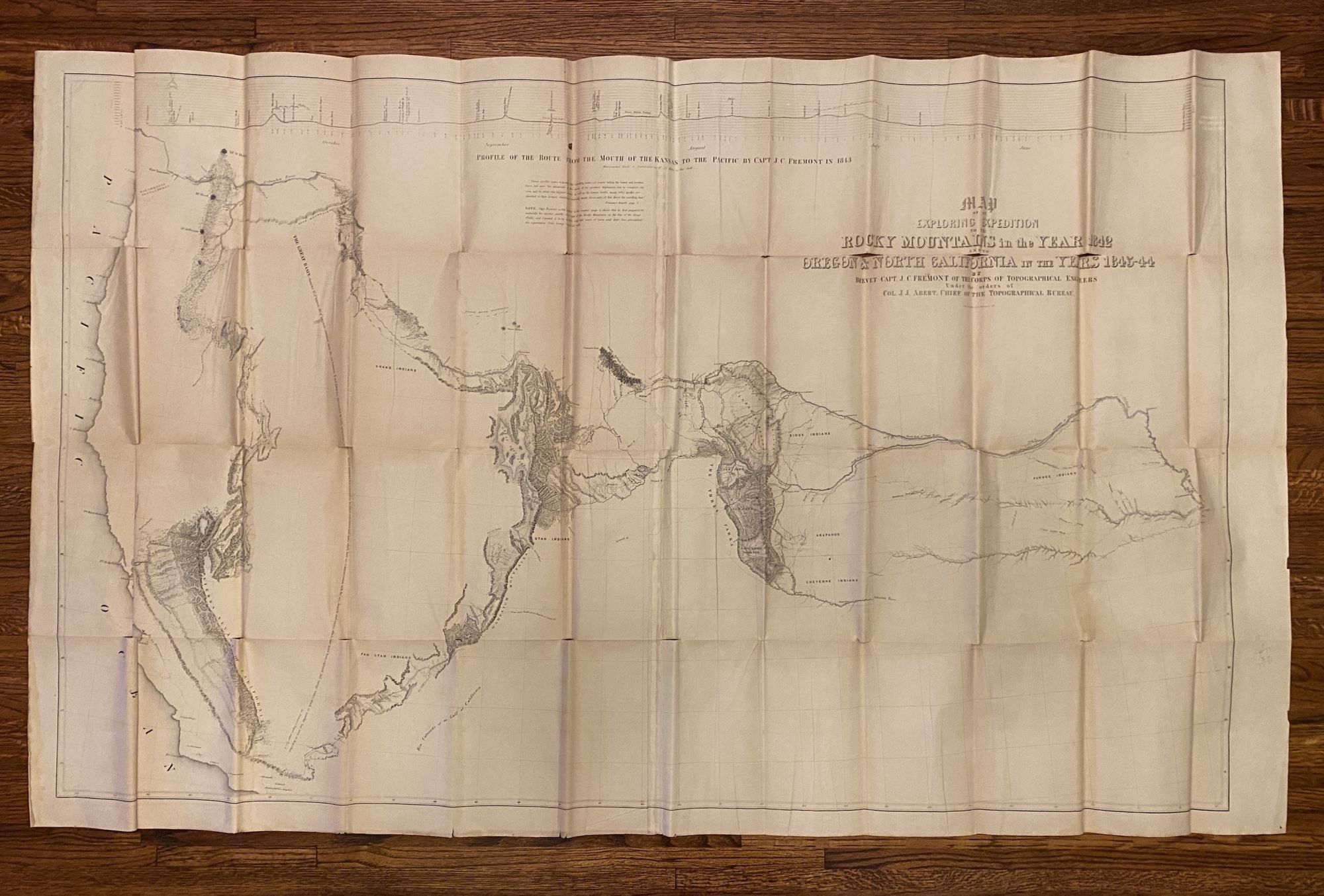 IMPORTANT WESTERN AMERICANA]. Report of the Exploring