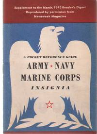 cover of A POCKET REFERENCE GUIDE Army/ Navy/ Marine Corps Insignia