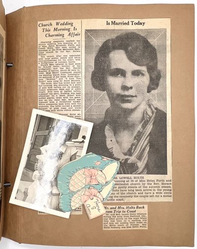 Scrap Book of Women's Organization...; (photo 25)