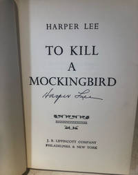 To Kill a Mocking Bird  (SIGNED) by Lee, Harper - 1960-01-01