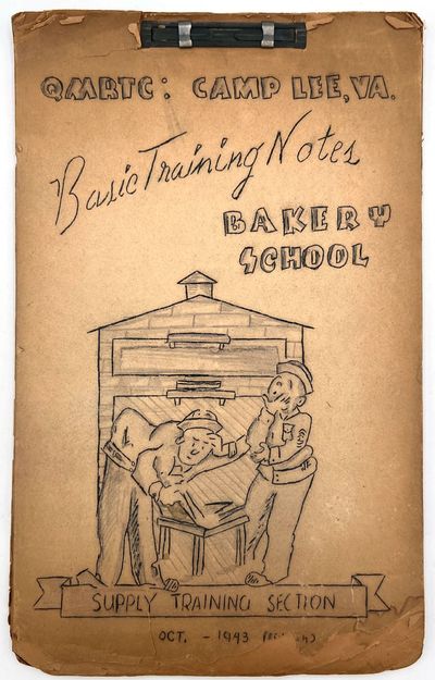 Camp Lee, Virginia: Supply Training Section, 1943. Good. Toned with chipping, loss to edges due to b...