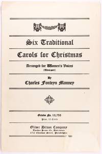 image of Six Traditional Carols for Christmas (Octavo No. 13,755 - Arranged for Women's Voices, Three-Part)