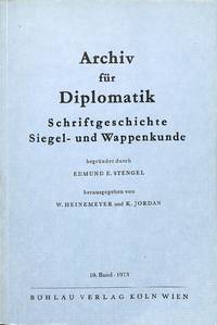 Vol. 19, 1973. by SIEGEL U SCHRIFTGESCHICHTE - from Frits Knuf Antiquarian Books (SKU: 55854)