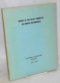 image of Report of the Select Committee on Campus Disturbances