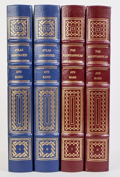 ATLAS SHRUGGED; THE FOUNTAINHEAD [Four Volumes]