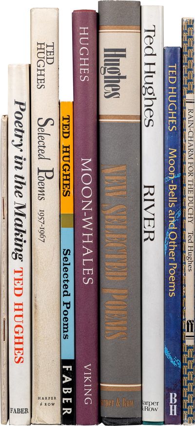 A Collection of Eleven Works ; Including: A Broadside of Poetry International 1967; Royal Shakespeare Theatre Club Handbill; Moon-Whales; Selected Poems; River