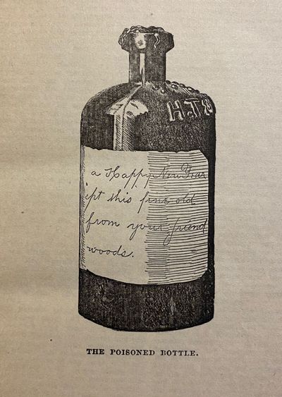 [GONE POSTAL, 1892]. Death in The Mail. A Narrative of The Murder of a Wealthy Widow and The Trial and Conviction of The Assassin, Who was Her Physician, Attorney and Friendly Adviser