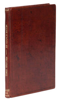 Three Speeches of the Right Honorable, Sir Francis Bacon Knight..