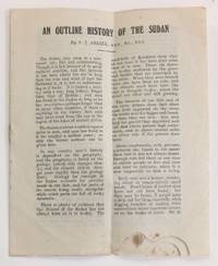 An outline history of the Sudan by Arkell, A.J - 1945