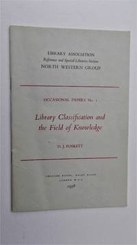 Library classification and the field of knowledge.