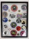 LOT OF 22 BILL CLINTON POLITICAL BUTTONS AND PINS FEATURING HIS CAT, "SOCKS