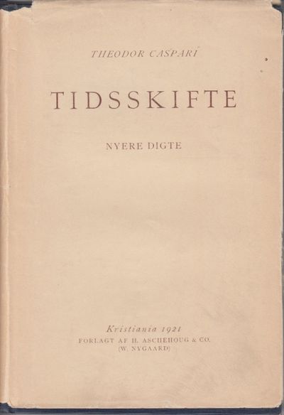 Tidsskifte. Nyere digte.