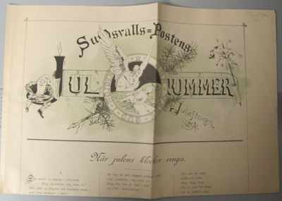 Sundsvalls-postens julnummer. Julaftonen 1894.