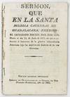 Sermon, Que en la Santa Iglesia Catedral de Guadalajara...En Que Se Solemnizó el Juramento de la Gloriosa Independencia Americana Bajo los Auspicios del Exército de la Tres Garantías