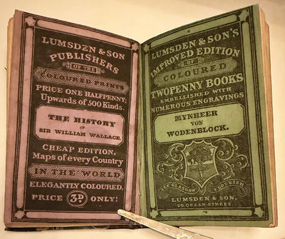 History of Sir William Wallace * Marvelous History of Mynheer von Wodenblock * History of Little King Pippin * History of Aladdin; or the Wonderful Lamp * Cottage Tales for Little People.