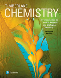 image of Chemistry: An Introduction to General, Organic, and Biological Chemistry, , 13th edition.