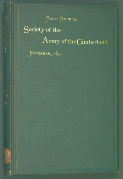 Cincinnati: Robert Clarke, 1872. First edition. Cloth. A very good or better copy with the bookplate...