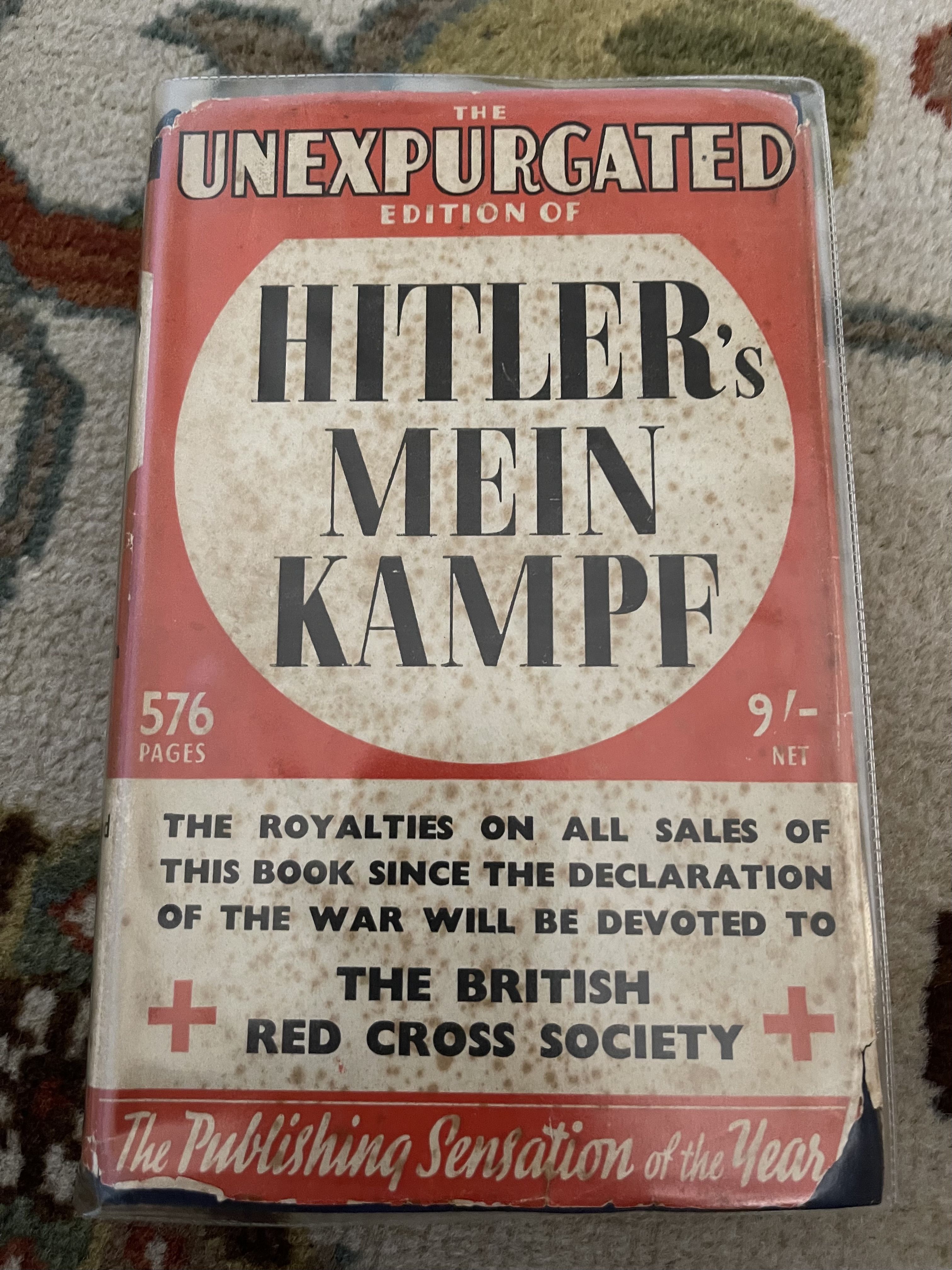 Mein Kampf by Adolf Hitler | 1939 | Hurst and Blackett | Biblio