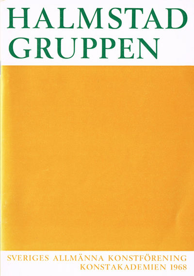 Halmstadgruppen. Sven Jonson. Waldemar Lorentzon.…