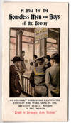 A Plea for the Homeless Men and Boys of Bowery